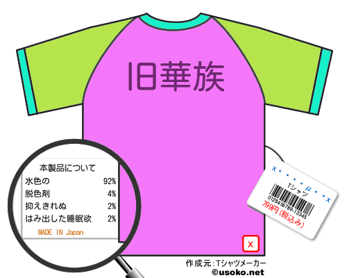 x��ˡ�μ�ʸxのＴシャツメーカー結果